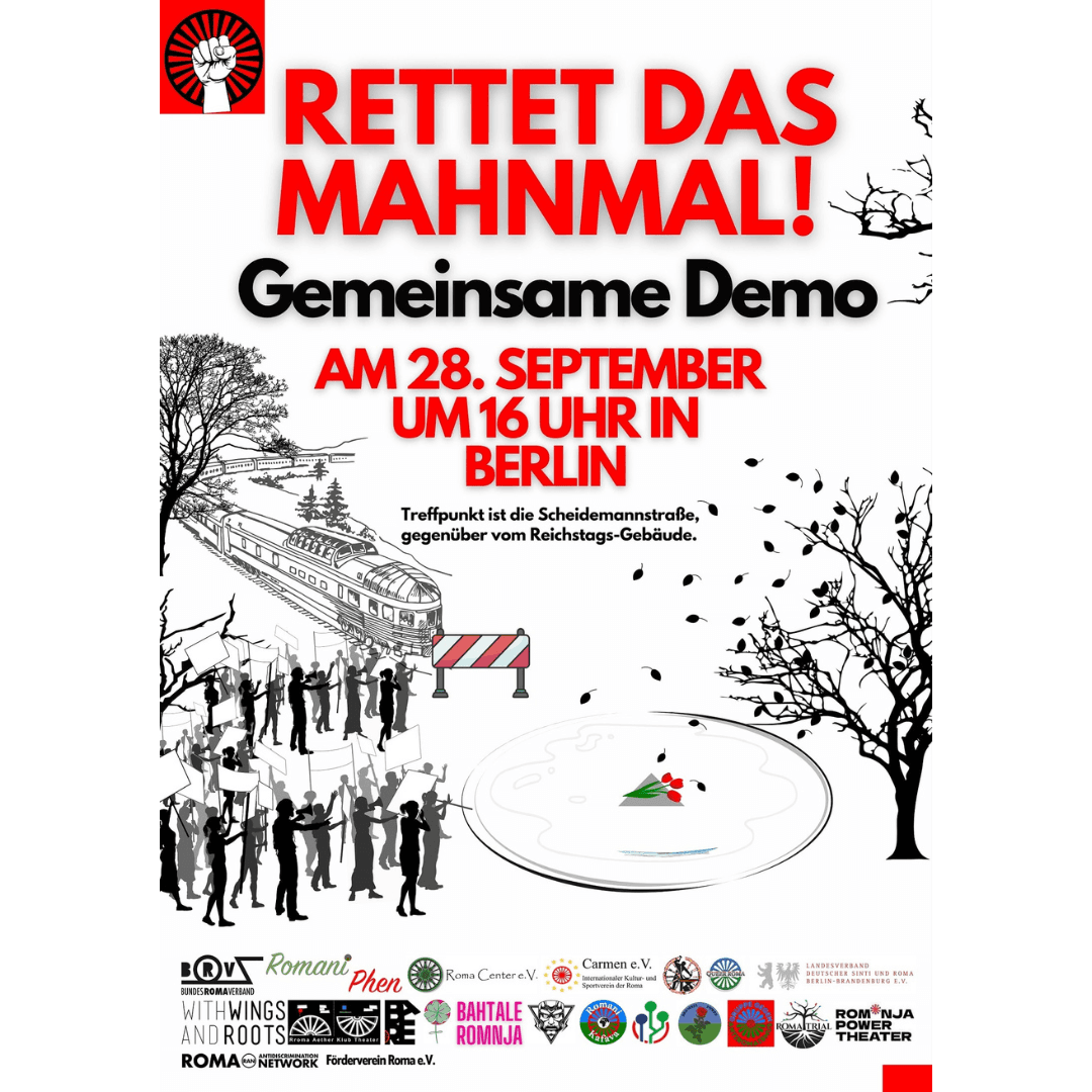 Gemeinsame Demo: Rettet das Mahnmal!